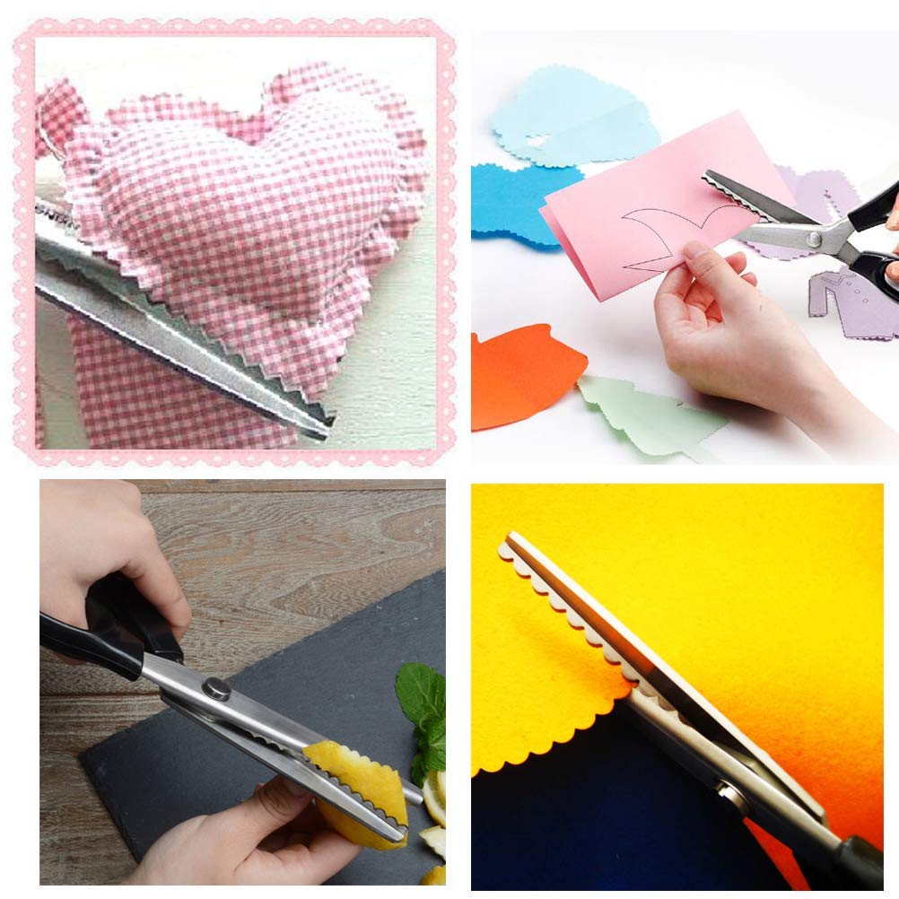Amazonエスカルゴ Amazon.com: Serrated Scalloped Edge Pinking Shears